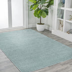 Eyely UES100S-15 Supersoft Haze Solid Low-Pile Indoor Area Rug, Minimalist - Image 5