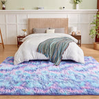 Andency Soft Area Rugs for Living Room Bedroom, 5x8 Fluffy Shaggy Bedside Rug - Image 7