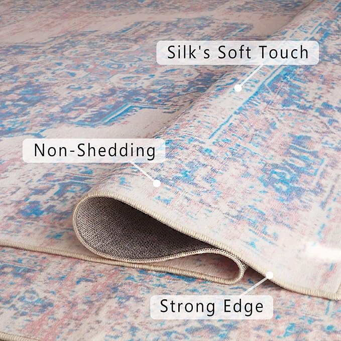 vivorug Runner Rug 2x10 Machine Washable Rug - Image 5