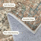 Bavni 2x10 Runner Rug Non Slip, Machine Washable Rug Runners - Image 5