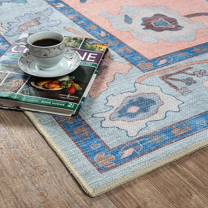 Fame Living Modern Oushak Rug, Large Area Rugs - Image 8