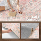 zesthome Pink Rug - Image 6