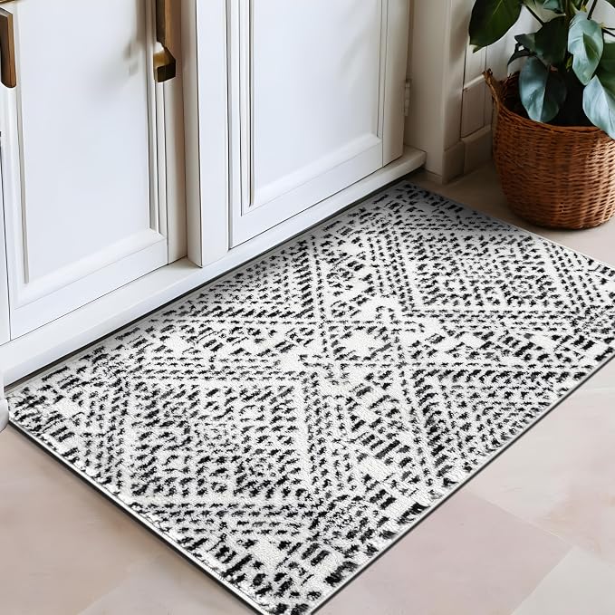 Rugshop Boho Cream Tribal Area Rug 2x3 – Modern Indoor Carpet - Image 6