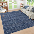 RUGSREAL Living Room Area Rug 10x13 Modern Solid Color Large Bedroom Rug - Image 8