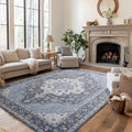 Bedsure 8x10 Area Rugs for Living Room, Machine Washable Rugs, Non-Slip Backing by BEDSURE