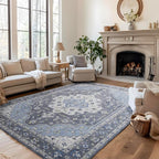 Bedsure 8x10 Area Rugs for Living Room, Machine Washable Rugs, Non-Slip Backing by BEDSURE