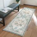 GENIMO 2x5 Runner Rugs for Hallway, Machine Washable Non Slip Vintage Rugs by GENIMO