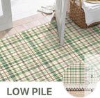 Bavni 3x5 Washable Rug Modern Plaid Area Rugs Non-Slip, Small Rugs - Image 5