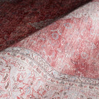 Fame Rugs Turkish Rug. Washable Vintage Oriental Antique Inspired Traditional - Image 7