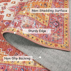 Moynesa Ultra-Thin Washable Runner Rug - Image 6
