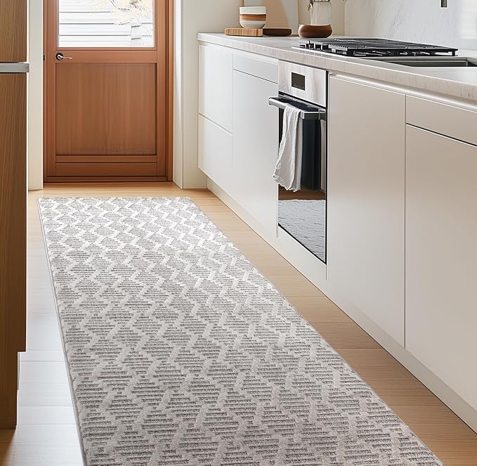 Well Woven Custom Size Hallway & Stair Runner- Harlow Babylon Taupe 31 Inches - Image 6