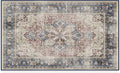 RUGGABLE Washable Vintage Area Rug – Kamran Royal Blue 3x5, Stain-Resistant by RUGGABLE