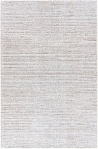 Hand-Tufted 100% Wool Pile Area Rug – Geometric Textured Grid Check Pattern – by RestorationandRenovation