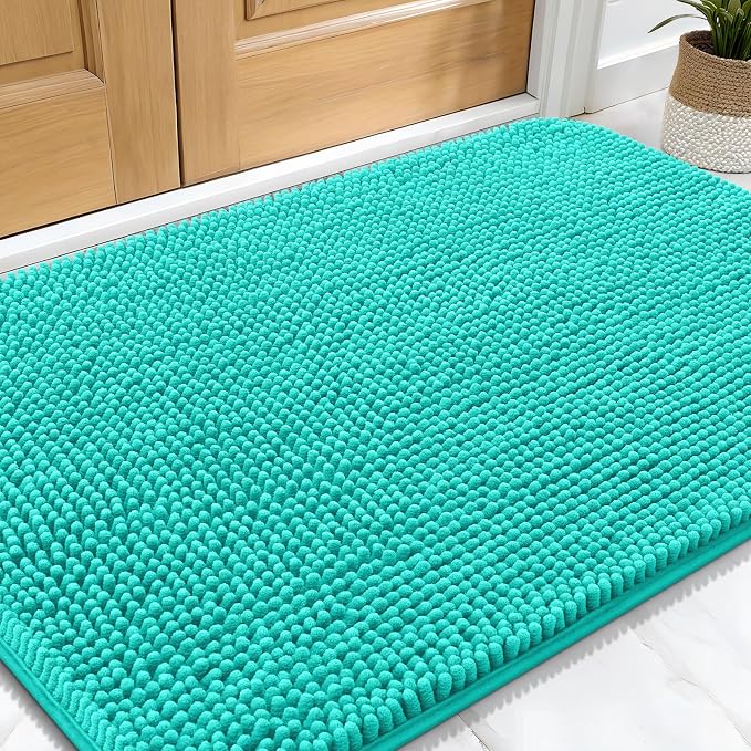 OLANLY Dog Door Mat for Muddy Paws 30x20, Absorbs Moisture and Dirt, Absorbent by OLANLY