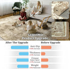 8x10 Machine Washable Area Rug for Living Room, Kids and Pets Friendly for - Image 7