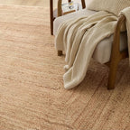 Bedsure 3x5 Printed Jute Rug for Living Room, Machine Washable Rugs, Jute-Look - Image 7