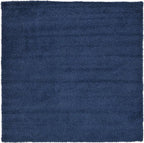 Unique Loom Solid Shag Collection Area Rug - Image 3