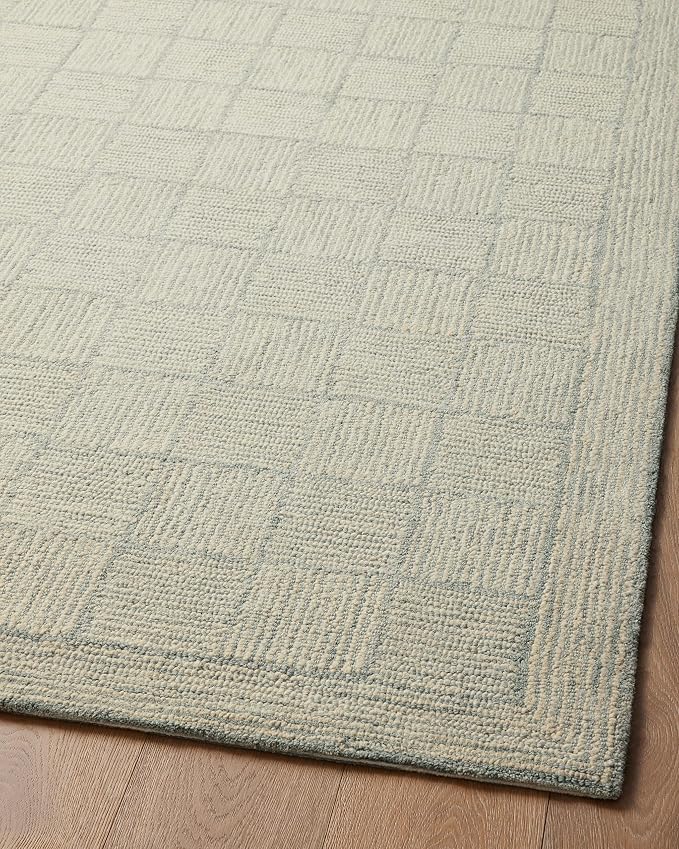Loloi Chris Loves Julia Francis Collection FRA-03 Silver/Sky 2'-3" x 3'-9" - Image 10