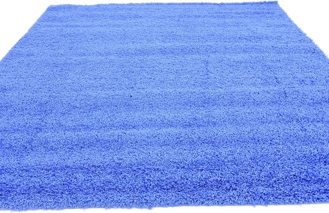 Unique Loom Solid Shag Collection Area Rug - Image 5
