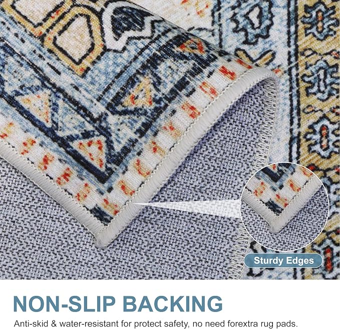 Bavni Kitchen Rug 2x7 Runner Rugs - Image 7