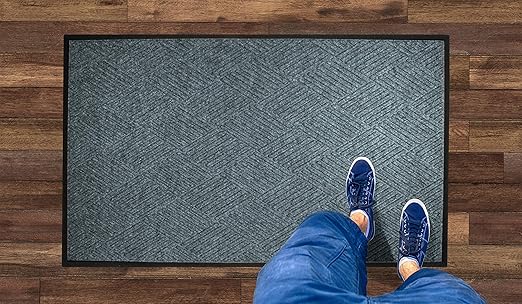WaterHog Diamond-Pattern Commercial Grade Entrance Mat, Indoor/Outdoor Floor - Image 5