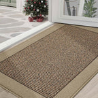 BEQHAUSE Indoor Door Mat 36" x 60", Dirt Trapper Door Mats Non-Slip Entryway by BEQHAUSE