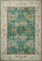 Loloi Rifle Paper Co. Canopy Collection CNP-02 Sage/Blush 2'-3" x 5' Accent Rug - Image 2