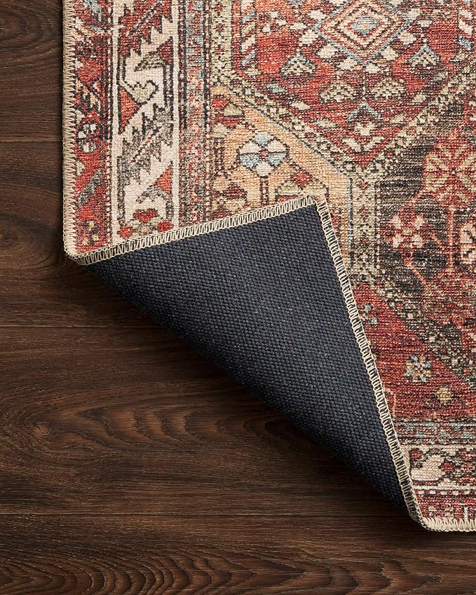 Loloi Loren Collection LQ-16 Spice/Multi 8'-4" x 11'-6" Area Rug - Image 6