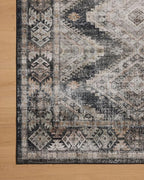 Loloi Amber Lewis Josie Collection JOS-04 Ink/Earth 5'-0" x 7'-6", .13" Pile - Image 7