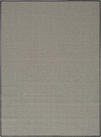 Nourison Home Courtyard Black White 6' x 9' Area Rug - Image 5