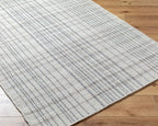 Mark&Day Wool Rugs, 6x9 Ishaq Cottage Slate Area Rug, Bedroom or Kitchen - Image 3