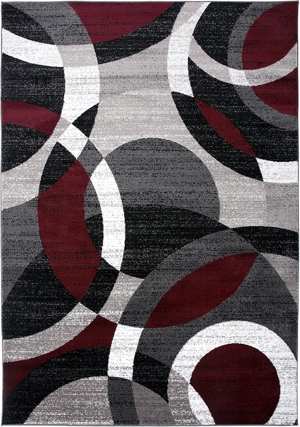 Rugshop Contemporary Abstract Circles Perfect - Image 2