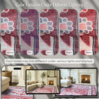 Fame Rugs Turkish Rug. Washable Vintage Oriental Antique Inspired Traditional - Image 4