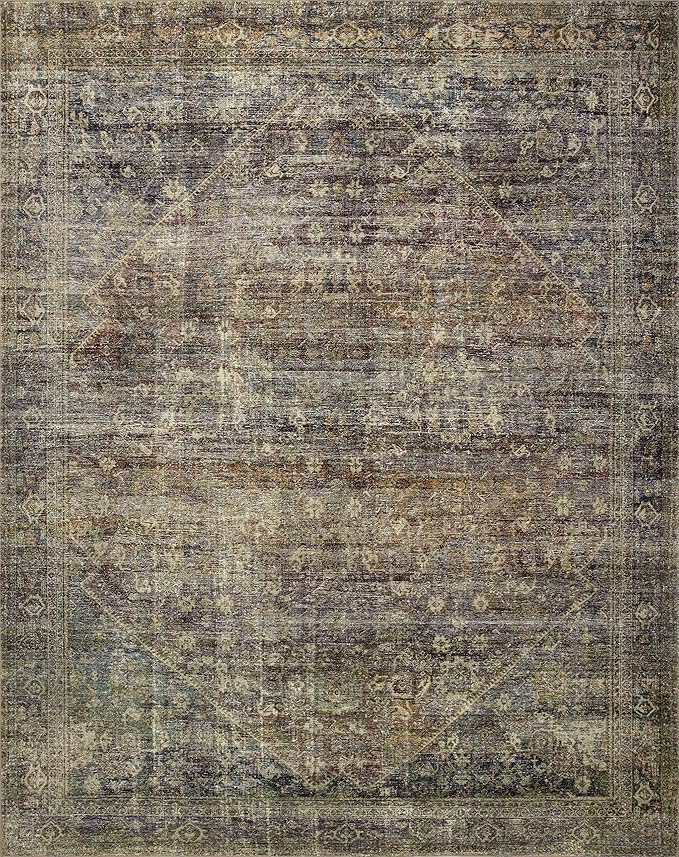 Loloi Amber Lewis Morgan Collection MOG-05 Spice/Lagoon 3'-6" x 5'-6" 38" Thick - Image 3