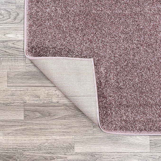 Eyely UES100R-6 Supersoft Haze Solid Low-Pile Indoor Area Rug, Minimalist - Image 10