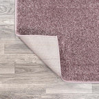 Eyely UES100R-9SQ Supersoft Haze Solid Low-Pile Indoor Area Rug, Minimalist - Image 6