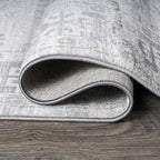 JONATHAN Y Modern Vintage Medallion Light Grey Indoor Area Rug, Easy-Cleaning - Image 8
