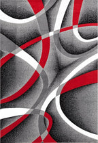 Persian Area Rugs 2305 Gray 8x11 Abstract Area Rug, 8 x 11 ft - Image 2