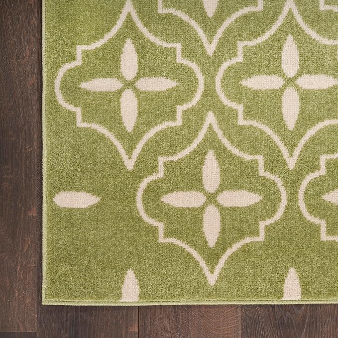 Nourison Home Nourison Essentials Green Ivory 8' x 10' Area Rug - Image 7