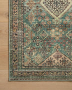 Loloi Magnolia Home by Joanna Gaines Sinclair Collection SIN-03 Turquoise/Multi - Image 9