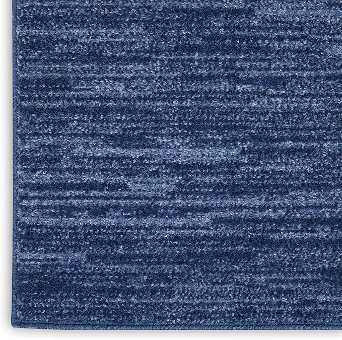 Nourison Home Nourison Essentials Navy Blue 6' x 9' Area Rug - Image 7