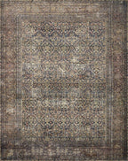 Loloi Amber Lewis Morgan Collection MOG-03 Denim/Multi 9'-6" x 13'-6" 38" Thick - Image 3
