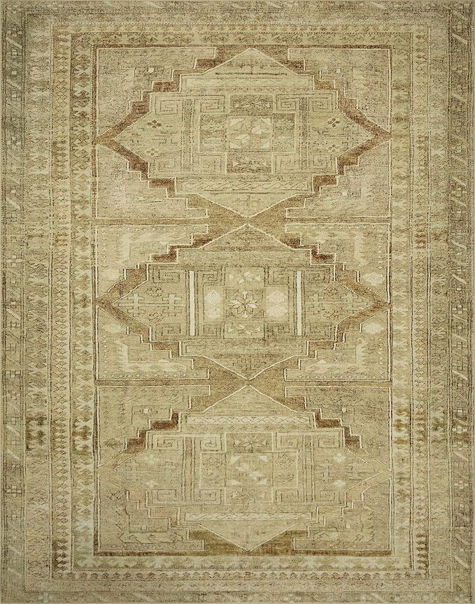 Loloi Magnolia Home by Joanna Gaines Sinclair Collection SIN-02 Khaki/Tobacco - Image 5