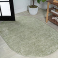 Eyely UES100O-4OV Supersoft Haze Solid Low-Pile Indoor Area Rug by eyely