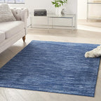 Nourison Home Nourison Essentials Navy Blue 6' x 9' Area Rug by NourisonHome