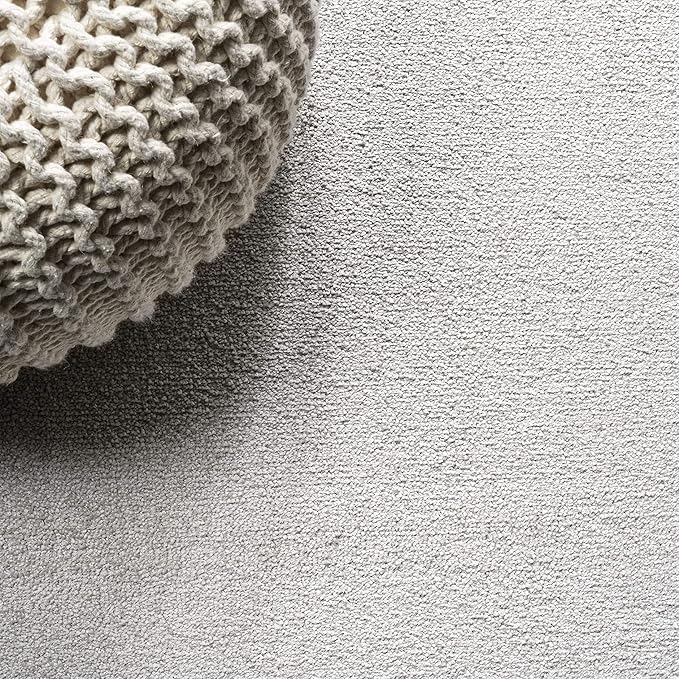JONATHAN Y Haze Solid Low-Pile Ivory Indoor Area Rug 8x10, Minimalist, - Image 10