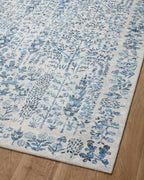 Loloi Rifle Paper Co. Maison Collection MAO-07 Blue 2'-6" x 7'-6", .19" Pile - Image 7