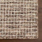 Rugs USA Melrose Brown/Ivory, Wool & Cotton, Soft and Cozy, High Traffic - Image 4