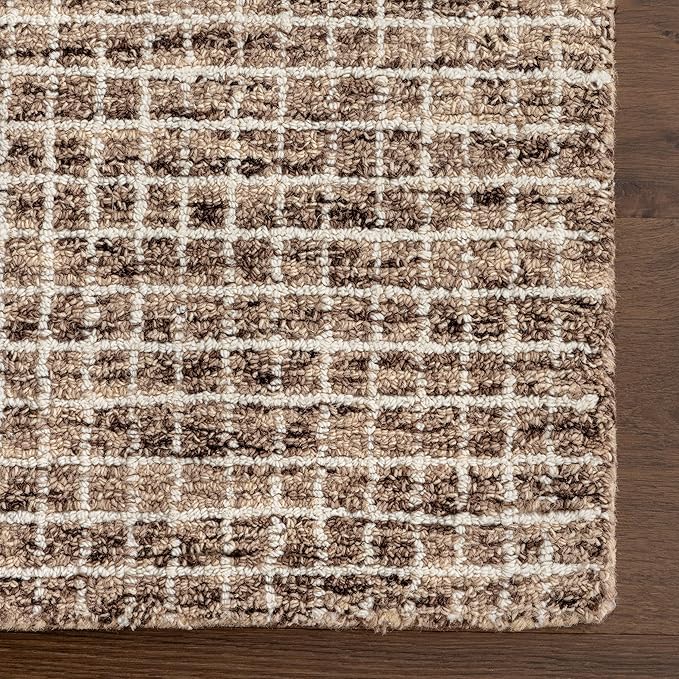 Rugs USA Melrose Handmade, Wool & Cotton, Soft and Cozy, High Traffic, Stain - Image 4