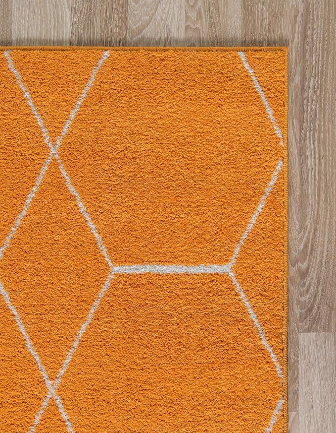 Unique Loom Trellis Frieze Collection Area Rug - Image 8